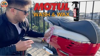 Motul Wash Wax ile Motorunu Kolayca Temizle [upl. by Kellia]