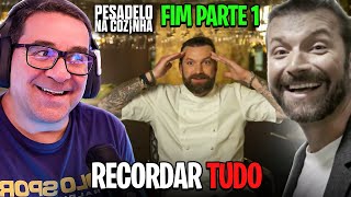 RIC REAGE PESADELO NA COZINHA PORTUGAL 🇵🇹  FIM  PARTE 1 [upl. by Cordelia]