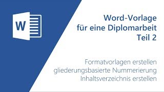 Vorlage für eine Diplomarbeit 23 [upl. by Piderit201]