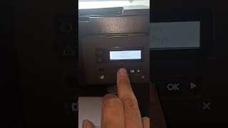 how to test page of hp laser jet pro 202dw printer  hp printer test page  hp 202dw printer [upl. by Elwee]