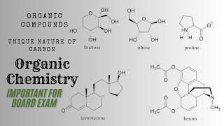 Organic Compounds  Unique Nature of Carbon  Organic Chemistry  कार्बनिक रसायन  Umrah Maam [upl. by Slocum]