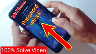 Mi Phone ka Lock Kaise Tode 2024  Redmi 9 ka Lock Kaise Tode  How To Unlock Password Mi Phone Mi [upl. by Mighell]