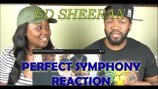 Ed Sheeran Perfect Symphony with Andrea Bocelli Reacton [upl. by Arretahs]