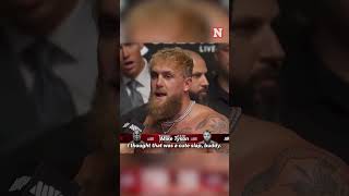 Mike Tyson Slaps Jake Paul At The Weighin [upl. by Herculie120]