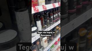 ROSSMANN  Czego nie kupować [upl. by Zenas668]