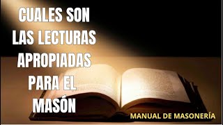 Cuales son las lecturas para el mason [upl. by Sateia]