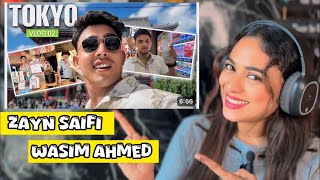 Zayn Saifi amp Wasim Ahmed Tokyo Vlog 02  Round2hell  Reaction [upl. by Sana]