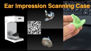 Ear Impression HearingAid Application Scanned with Thunk3D JS500 3D Scanner [upl. by Middendorf776]