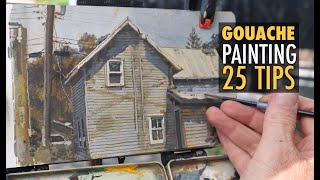 Gouache Painting Tutorial James Gurneys 25 Tips for Sketching Architecture [upl. by Olemrac610]