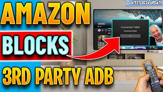 🔴NEW AMAZON UPDATE  ADB BLOCKED [upl. by Ahsi]