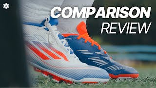 Comparison Review Adidas LeagueGrade Football Boots [upl. by Oxford370]