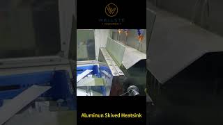 Aluminun Skived Heatsink wellste [upl. by Lachish629]