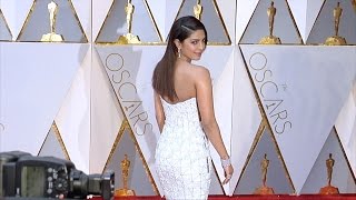 Priyanka Chopra 2017 Oscars Red Carpet [upl. by Fregger]