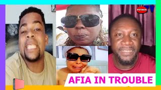 Ohene David amp Avram Ben Moshe Massacres👀😁 Afia Schwarzenegger 4 Attacking Nana Kwame Bediako Cheddar [upl. by Ycniuqed]