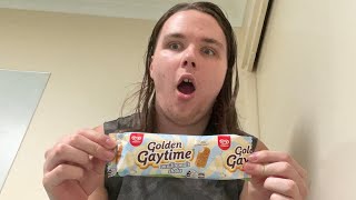 VANILLA SHAKE  Golden Gaytime Vanilla Malt Shake Flavour Review [upl. by Felt]