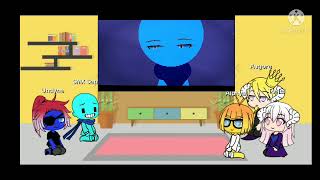 Undertale React to Smx Vs Sans [upl. by Buddy438]