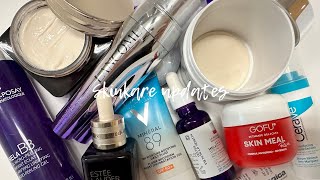 SKINCARE UPDATES  AM e PM  Quali prodotti sto utilizzando  My Beauty Fair [upl. by Yraunaj633]