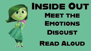 Inside Out Disgust  Read Along Books for Children [upl. by Ahseinad]