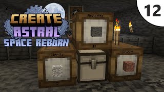 CREATE ASTRAL SPACE REBORN EP12 🔥 GRANJA DE DIORITA ANDESITA Y GRANITO [upl. by Notned26]