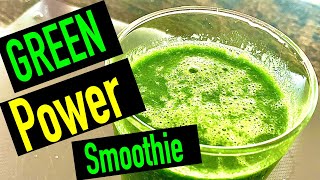 How to make a Spinach Honey Power Smoothie [upl. by Sarine687]