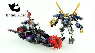 Lego Ninjago 70642 Killow vs Samurai X  Lego Speed build [upl. by Alicia]