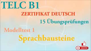 B1 Sprachbausteine endlich verstehen  Lesen B1  Telc B1 Test [upl. by Nuahsak]