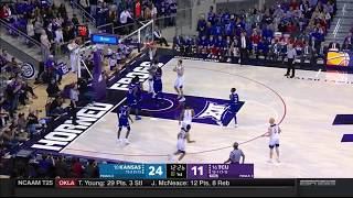 TCU Basketball Ball Screen Ghost Screen [upl. by Ethelda]