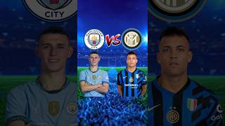 Comparison Man City Vs Inter Milan 202425 [upl. by Newton]