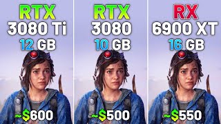 RTX 3080 Ti vs RTX 3080 vs RX 6900 XT  Test in 12 Games in 2024 [upl. by Yrtnahc12]