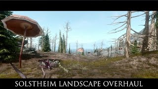 TES V  Skyrim Mods Solstheim Landscape Overhaul [upl. by Stephanus]