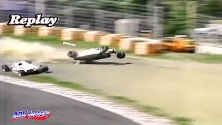 Hitoshi Ogawa Fatal Crash 1992 All Japan F3000 [upl. by Cony]