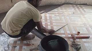 AGL Floor Tiles Installation Mate floor Tiles Lagane Ka Tarika ManojDey [upl. by Niwdla366]