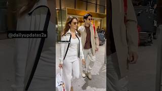 Siddharth Malhotra and Kiara advani spotted at airport  dailyupdates2a  Honey Singh Songs [upl. by Malvia]