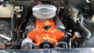 Progress is being made on the 454 bbc swap obs chevy [upl. by Ruhtra]