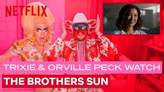 Trixie Mattel amp Orville Peck React to The Brothers Sun  I Like To Watch  Netflix [upl. by Enahpad]