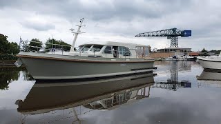 Linssen Grand Sturdy 400 Sedan Intero von Hennings Yacht Vertrieb aus Papenburg sofort verfügbar [upl. by Kilar]