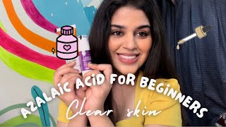 How to use azelaic acid  Great azelaic acid for beginners  Azelaic acid for acne amp Pigmentation [upl. by Nyrroc15]