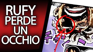 ONE PIECE 1049 RUFY PERDE LOCCHIO SINISTRO COMMUNITY IMPAZZITA Teoria [upl. by Atinauq]