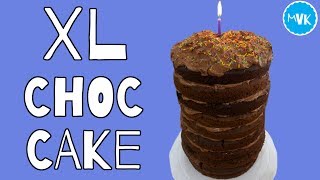 XL CHOCOLATE FUDGE CAKE [upl. by Haneekas]