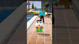 Shinchan Kai pichai zombie paad gyai 😂🤯 gta5 shorts viralvideo [upl. by Siramaj96]