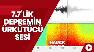 Kahramanmaraşta meydana gelen 77 büyüklüğünde depremin sesi ortaya çıktı [upl. by Ribaudo]