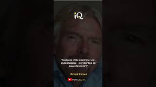 quotRichard Branson on Fun in Business Successquot [upl. by Annodam]