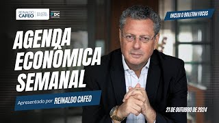 Agenda econômica semanal  21 de outubro  Com dados do Boletim Focus [upl. by Ayana]