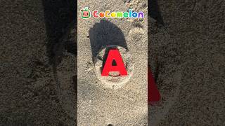 Learn ABCs at the Beach Easy DIY Lessons cocomelon shorts [upl. by Tito]