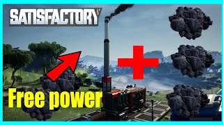 Coal Generator  Satisfactory  tips and tricks [upl. by Esirec]