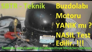 Buzdolabı Motoru Yanıksa Nasıl Anlaşılır  Kompresör TEST  2018 Sesli Bilgiler TR  Teknik [upl. by Zandra]