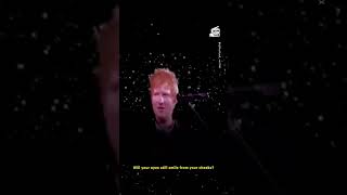 Ed Sheeran Joins Taylor Swift During Eras Tour Stop in London [upl. by Inoek]