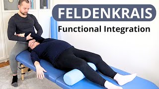 Feldenkrais  Functional Integration Demo  Reduce Back Pain amp Improve Turning [upl. by Aicenet]