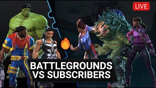 LIVE The Battle Vs SUBSCRIBERS Continues mcoc [upl. by Hemminger]