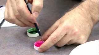 How To Paint Embossed Designs  Global Sugar Art [upl. by Lobell]